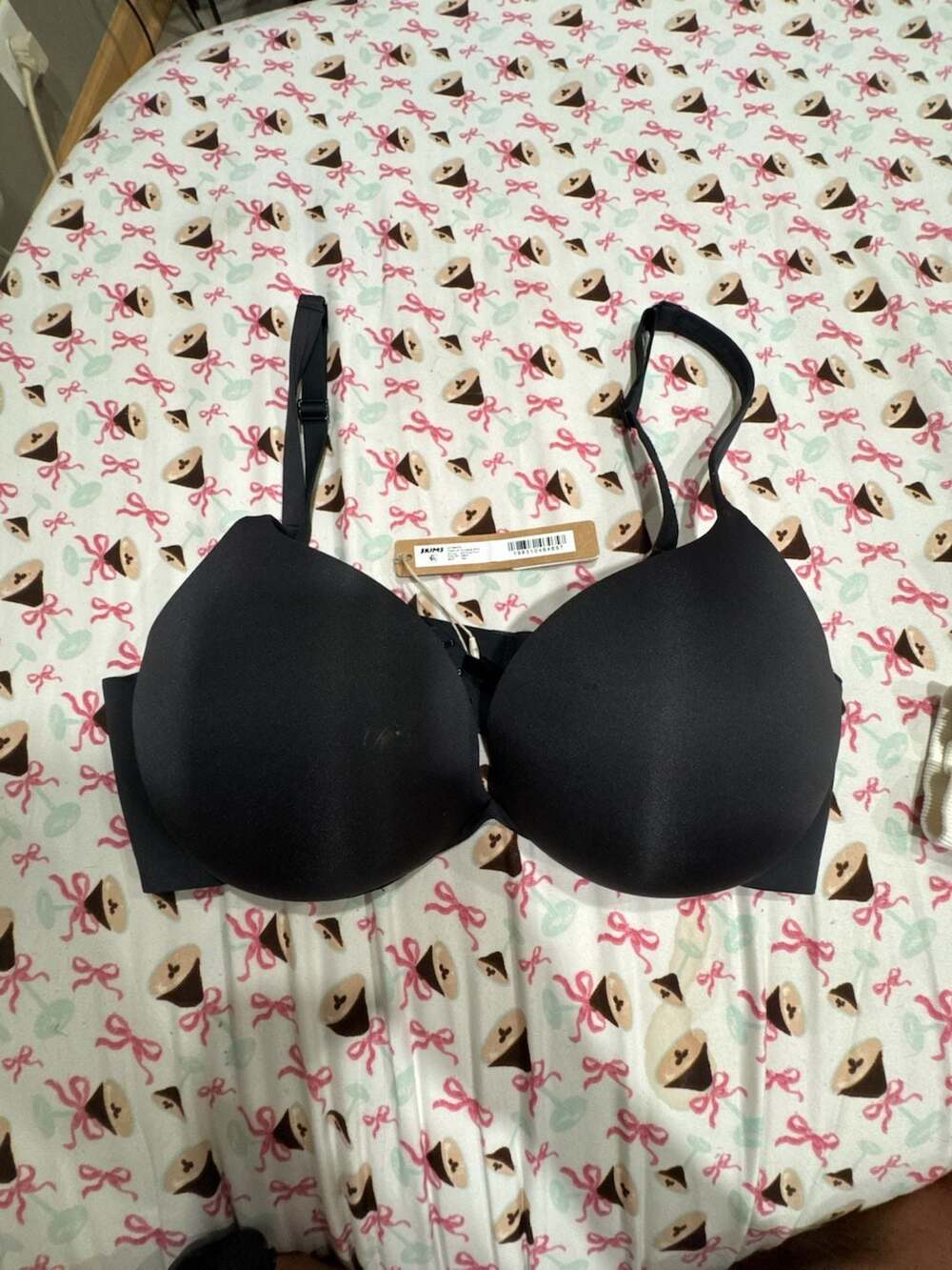 SKIMS Ultimate Push Up Plunge Bra Onyx 34D